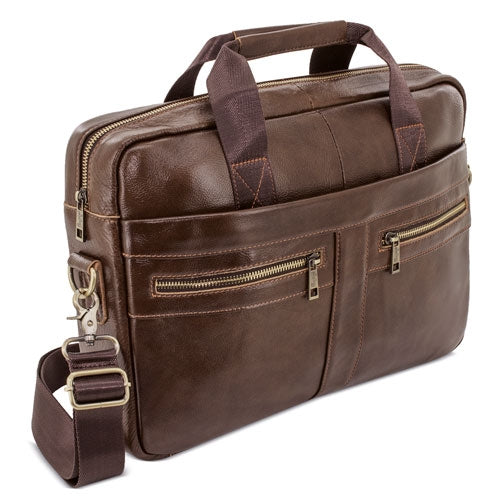 Leder Aktentasche "Narbona" von Pierre Delone, elegant und funktional.