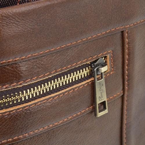 Leder Aktentasche "Narbona" von Pierre Delone, elegant und funktional.
