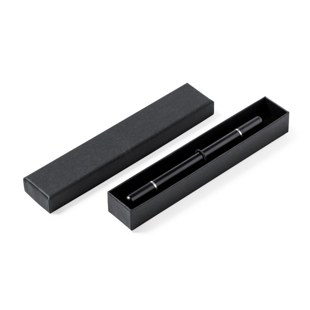 Eternal Twin Pro – Kugelschreiber & Ewiger Bleistift 2-in-1 Schreibset auf einem Schreibtisch.