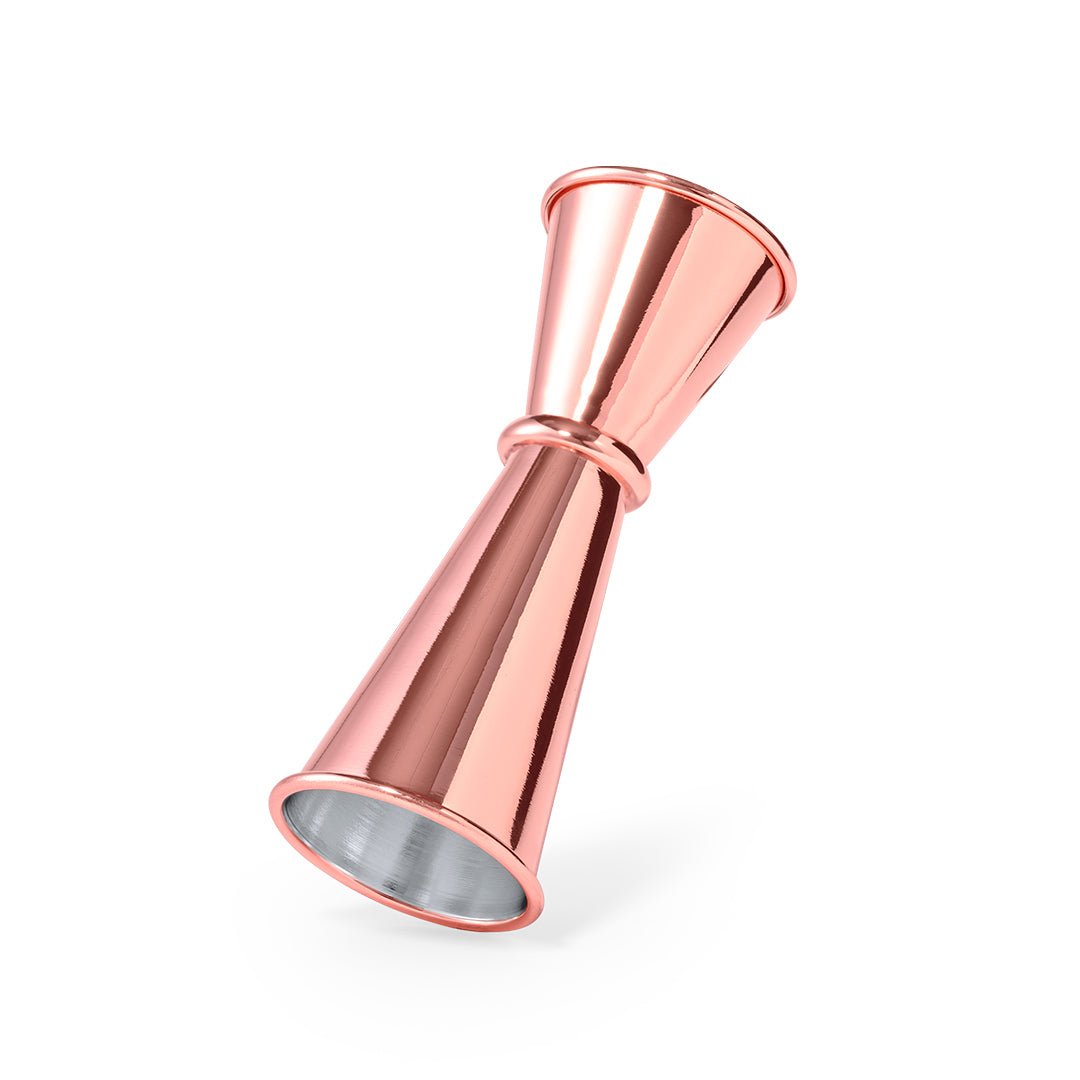 Copper Drink Dispenser aus rostfreiem Stahl mit verzinkter Kupferbeschichtung.