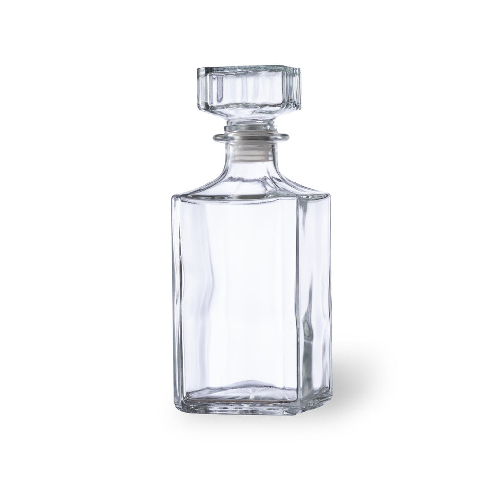 Whisky-Set aus Borosilikatglas mit Dekanter (1 l) und vier Gläsern (200 ml)
