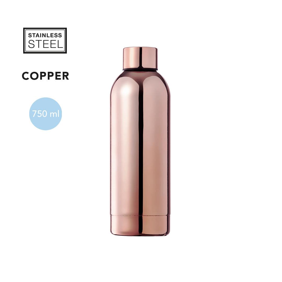 Copper Essence aus Edelstahl mit verzinkter Kupferaußenseite.