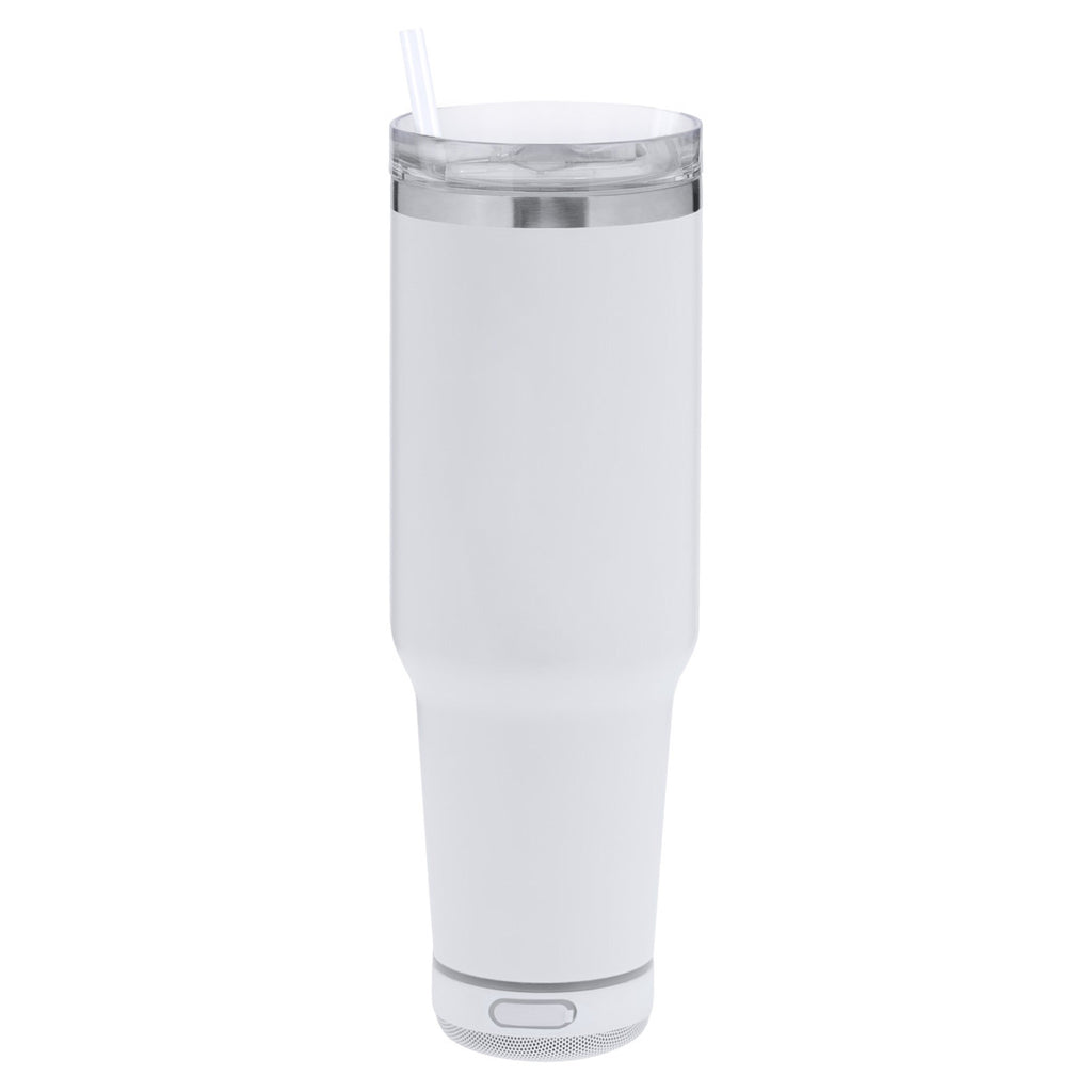 Thermobecher Sonic Thermo Pro mit Bluetooth-Lautsprecher und ergonomischem Griff.