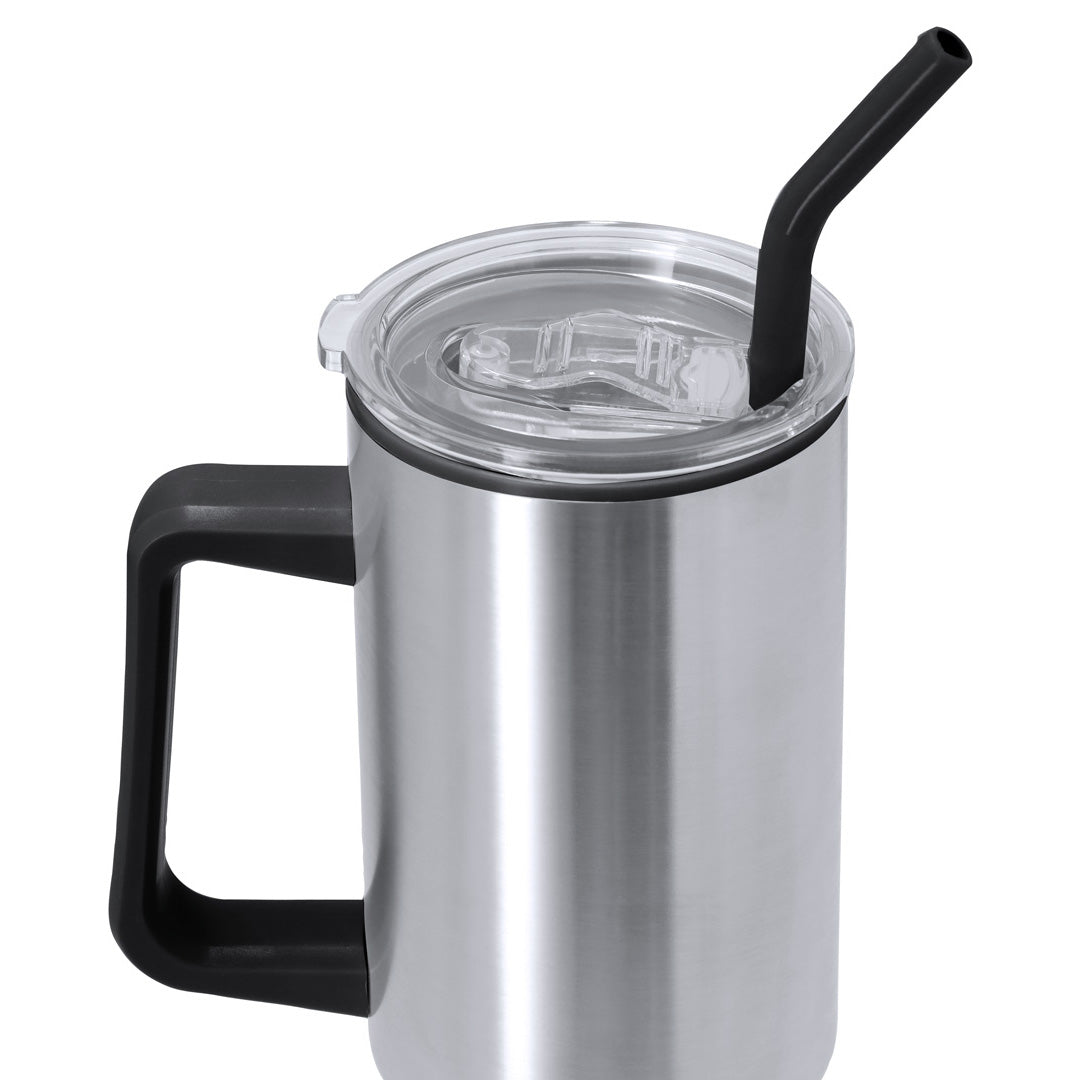 Isolierkanne Eco Insulated Pitcher mit ergonomischem Griff und BPA-freiem Deckel.