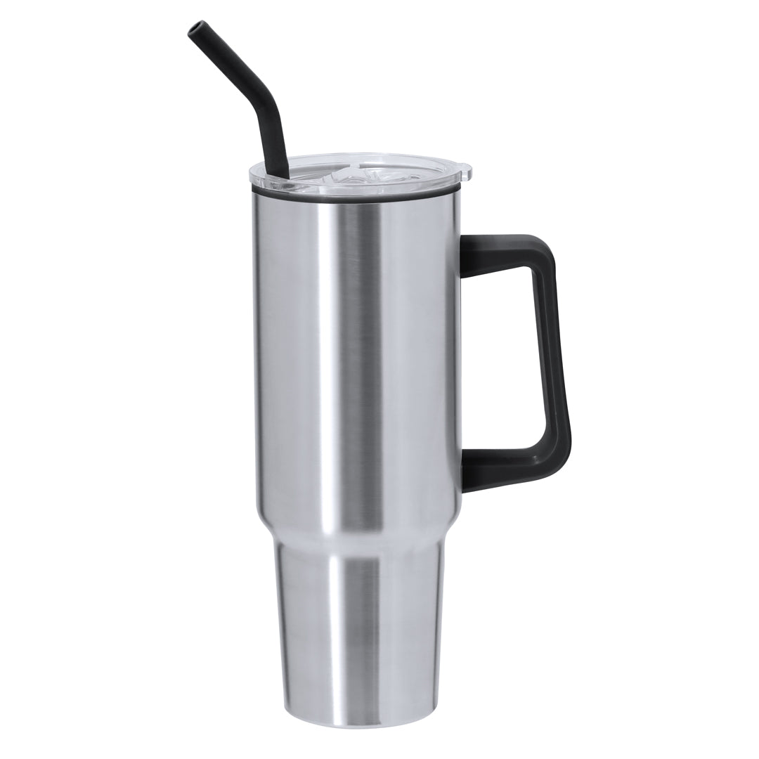 Isolierkanne Eco Insulated Pitcher mit ergonomischem Griff und BPA-freiem Deckel.