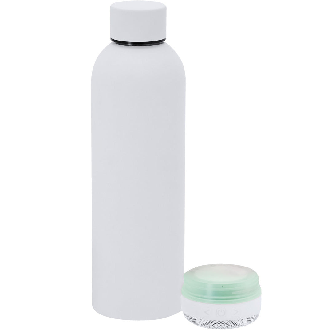 Thermoflasche Sonic Thermo Bottle mit integriertem Bluetooth-Lautsprecher.