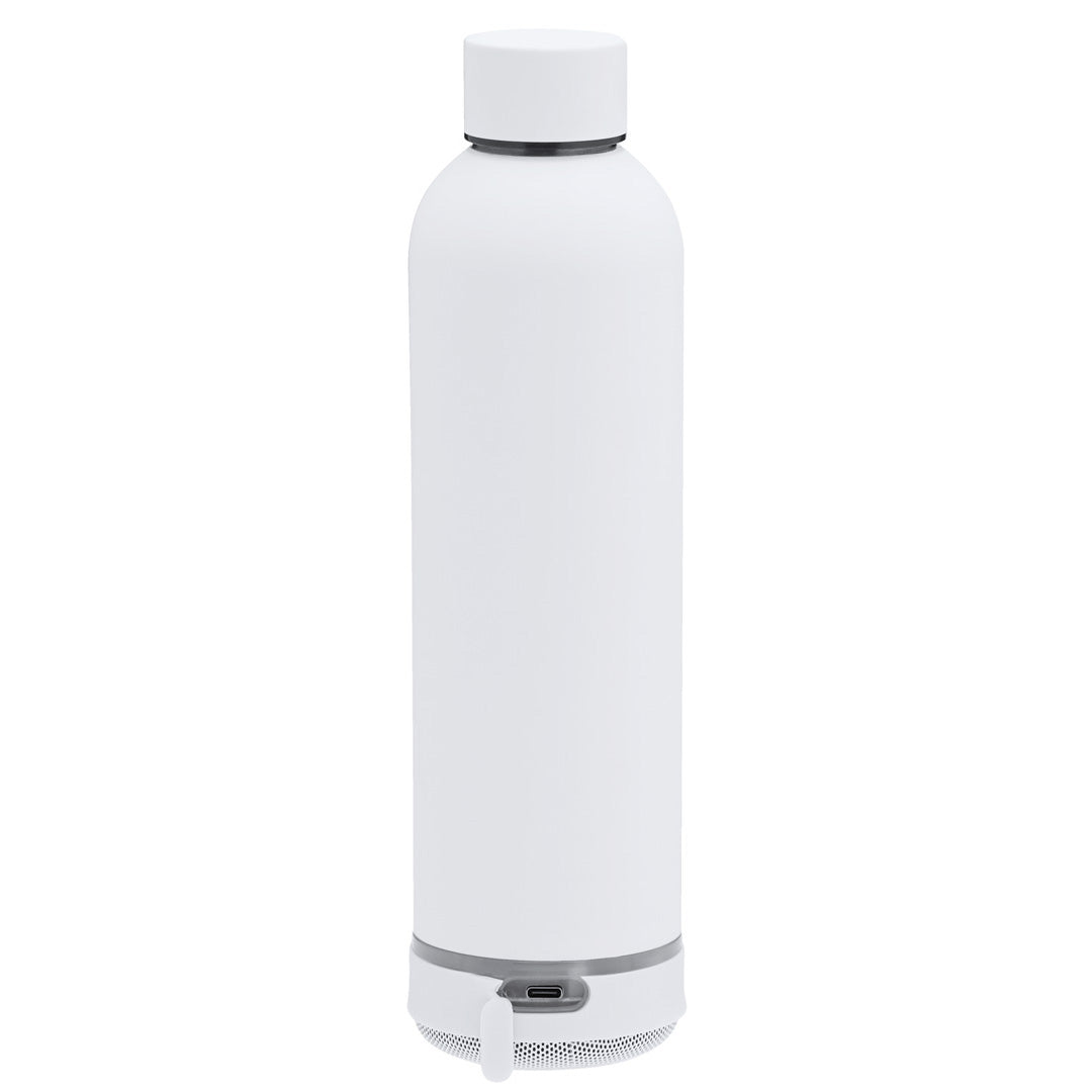 Thermoflasche Sonic Thermo Bottle mit integriertem Bluetooth-Lautsprecher.
