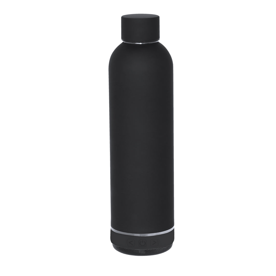 Thermoflasche Sonic Thermo Bottle mit integriertem Bluetooth-Lautsprecher.